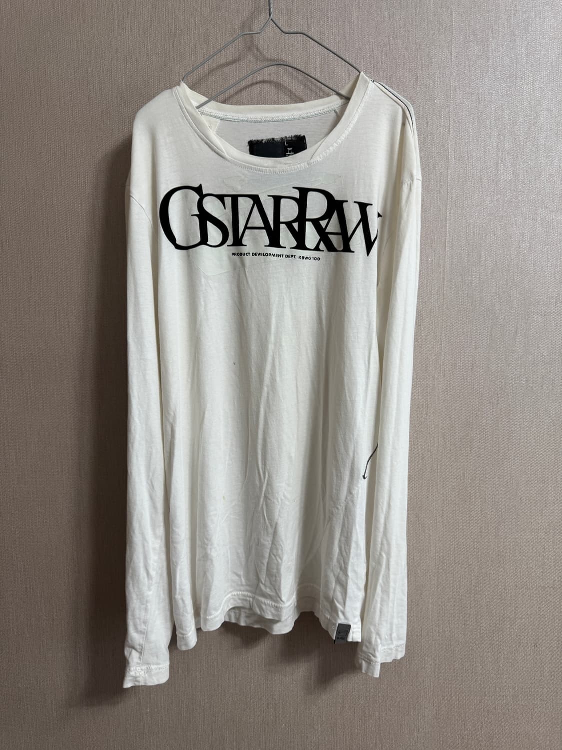 G Star Row 롱슬리브 티셔츠 L 상품이미지1