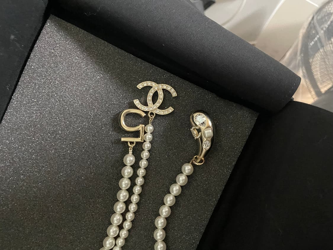샤넬진주목걸이 새상품 상품이미지2
