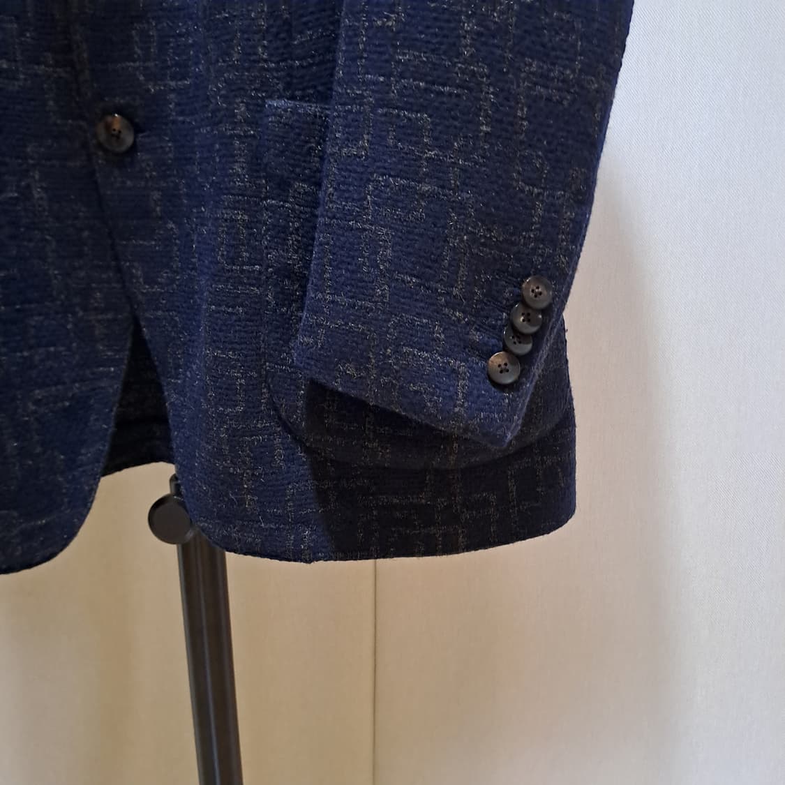 (택포) 라르디니 패턴 네이비 블레이저 48 A906 상품이미지4