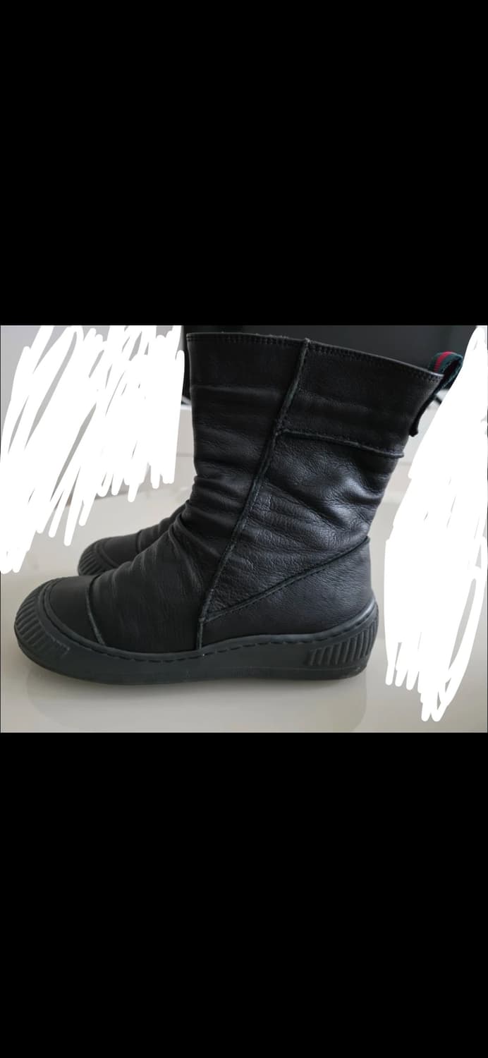 릭오웬스 아티잔 st 하이탑 부츠 블랙  상품이미지2