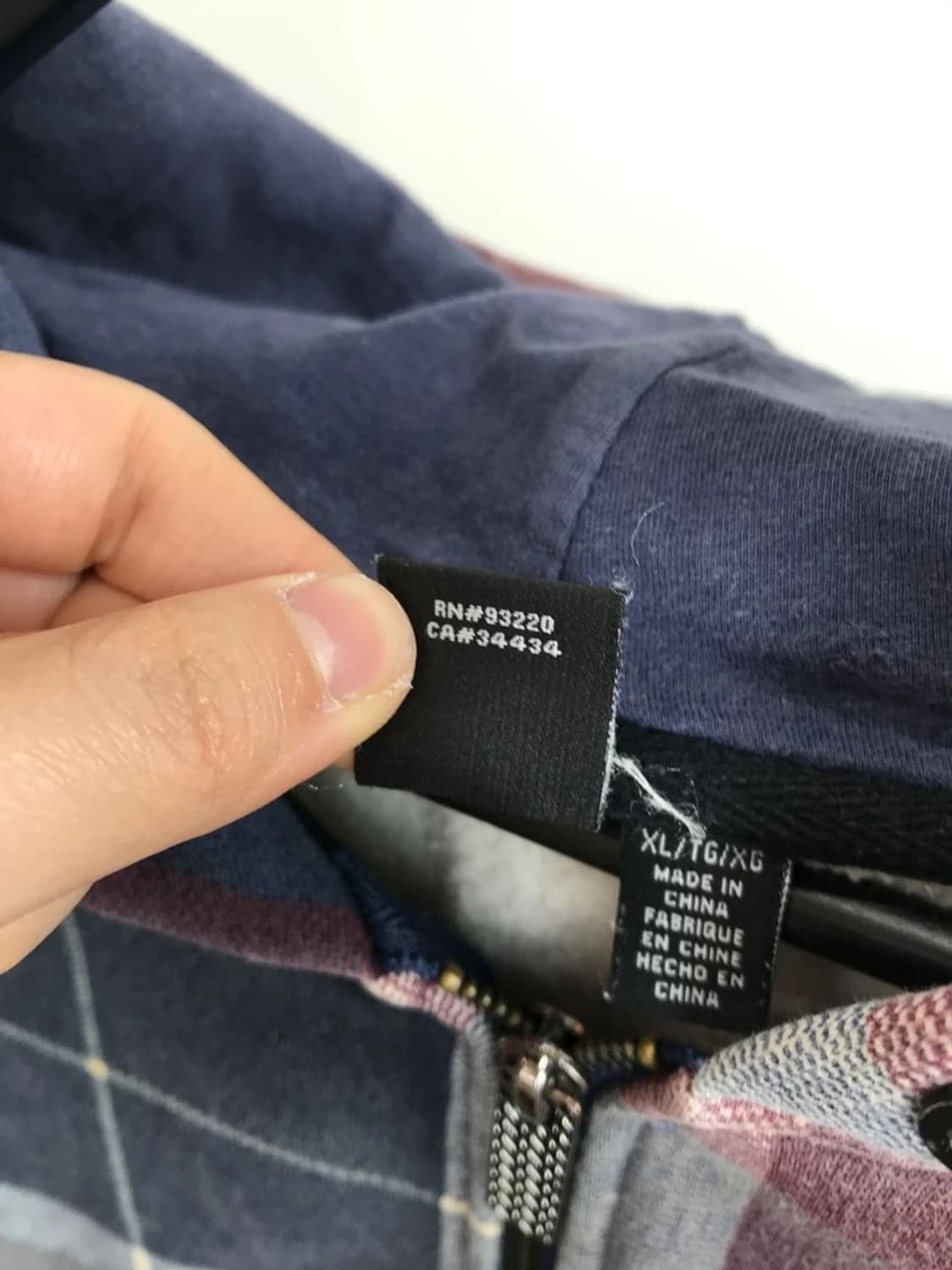 DC Shoes Plaid Zip-Up Hoodie 상품이미지7