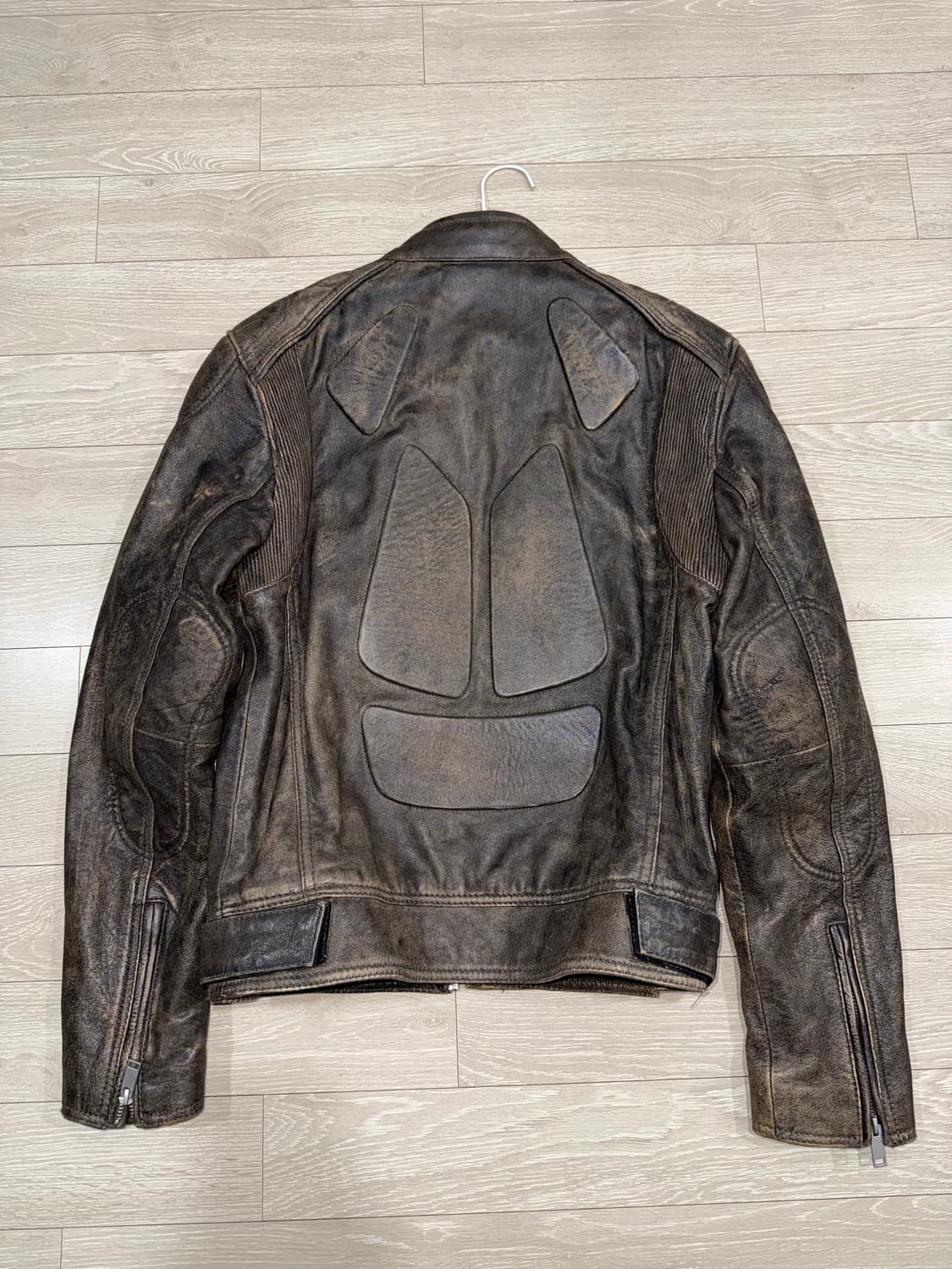 자라 레더바이커자켓 그레이 상품이미지6