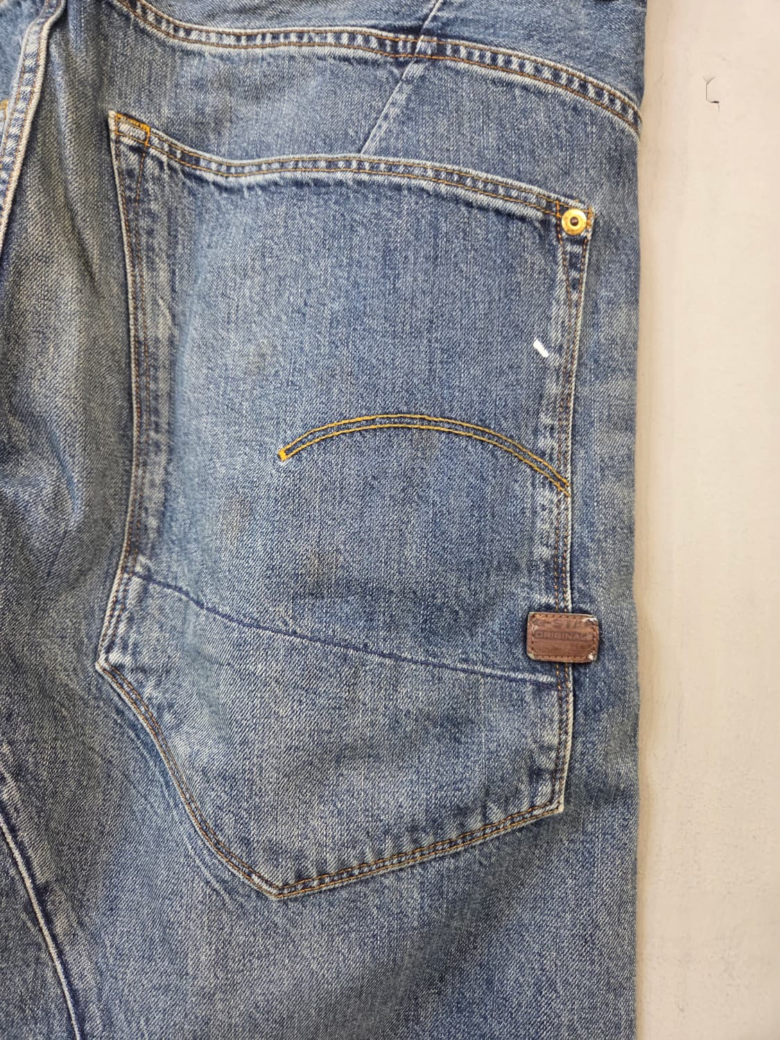 G-Star Raw TYPE-C 데미지 워싱 데님 팬츠(W35/L32) 상품이미지7