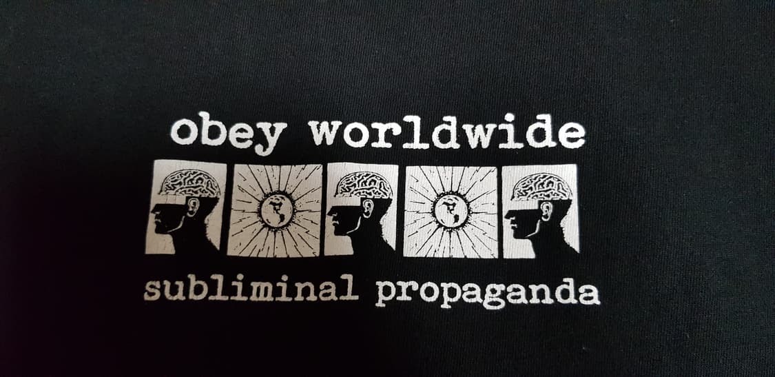 OBEY 오베이 월드와이드 프린팅 반팔티셔츠 상품이미지3