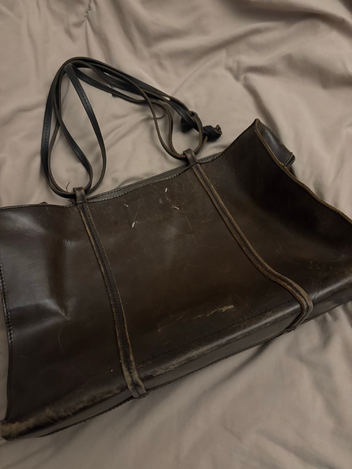 메종마르지엘라 2way 가죽 토트백 상품이미지3