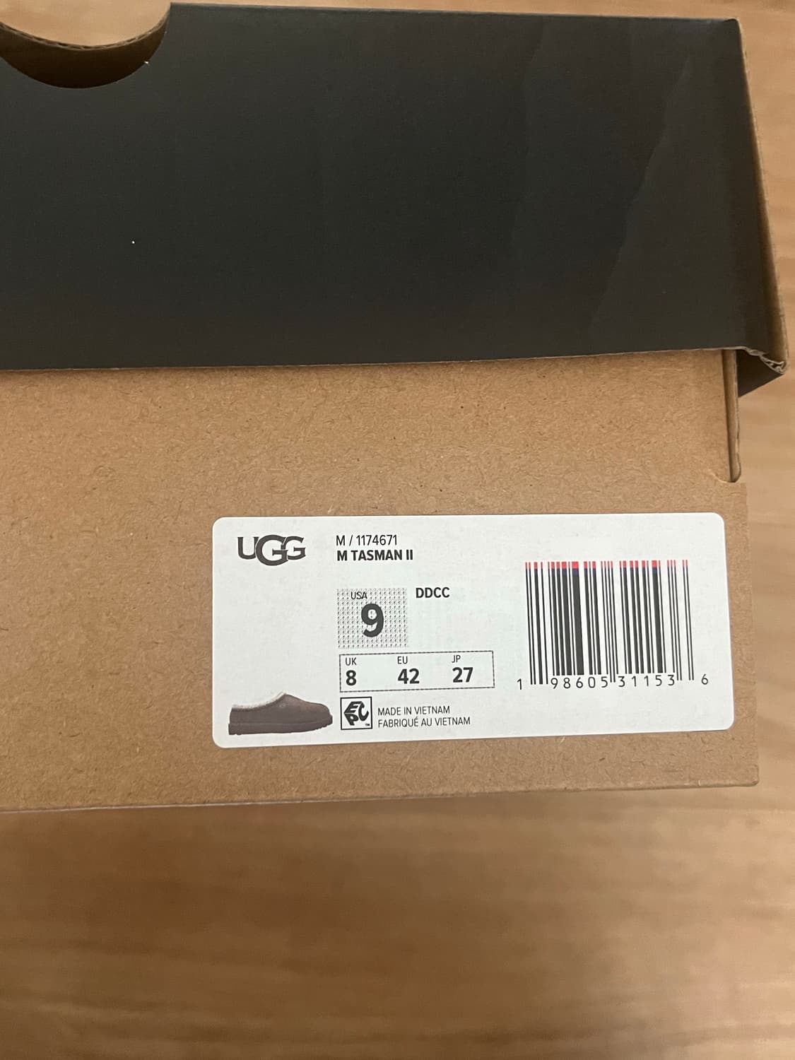 UGG 어그 슬리퍼 270 + 박스 상품이미지3