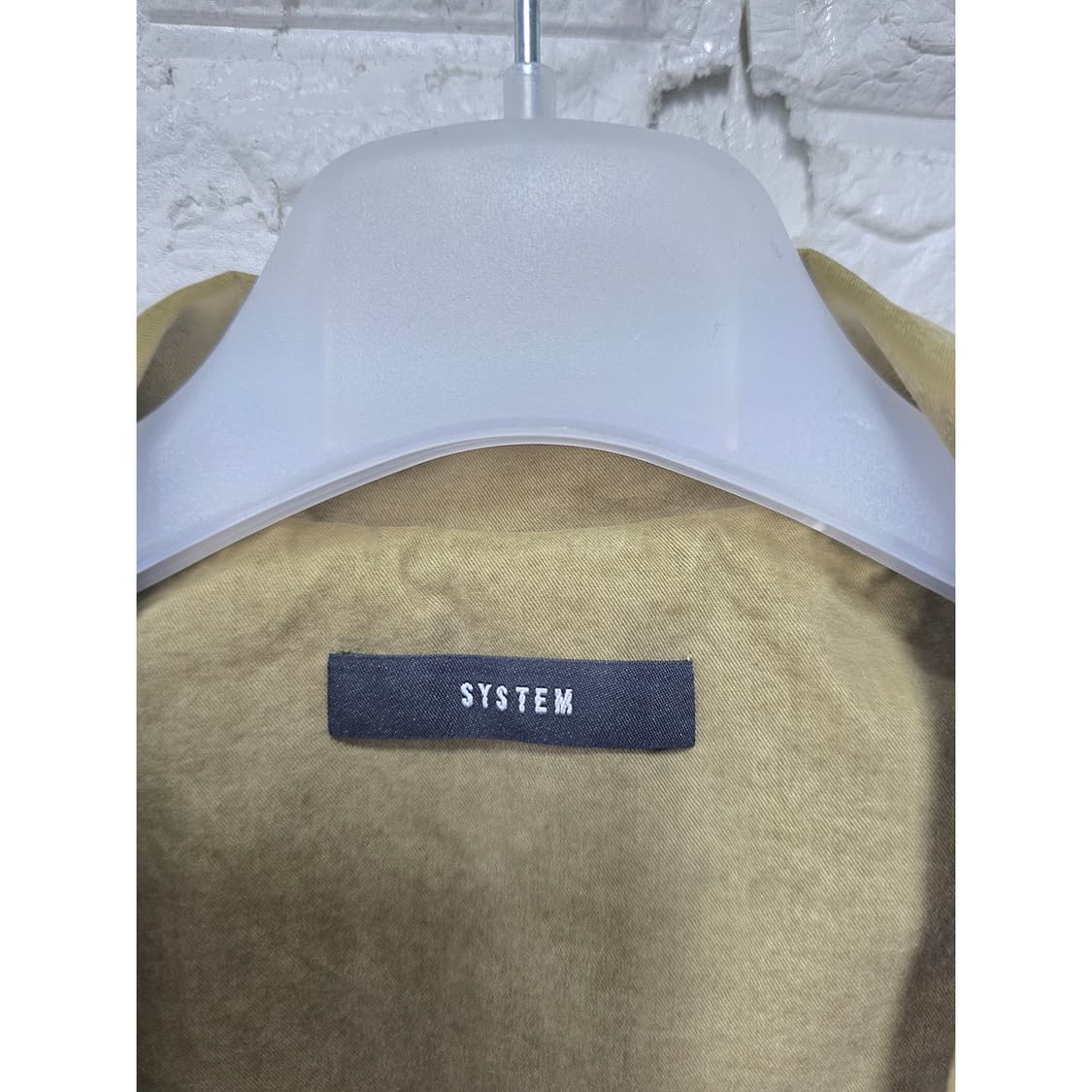 택포_ 한섬 시스템 카키 야상 자켓 L 상품이미지2