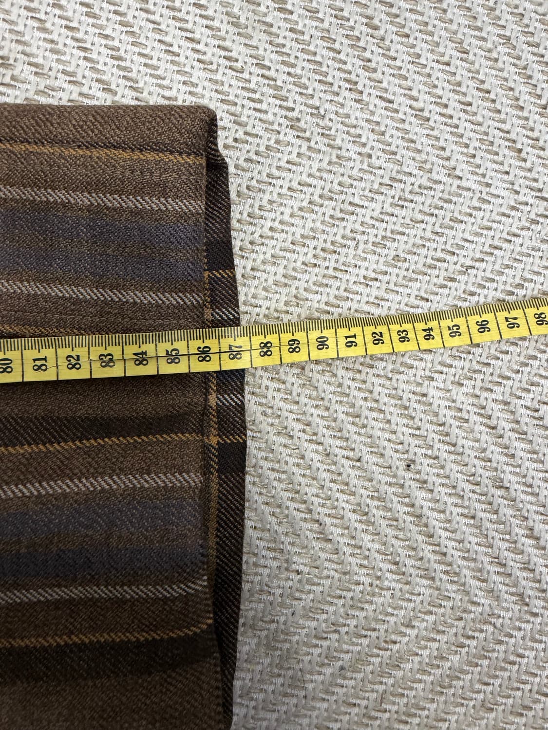 정품) LANVIN 랑방 한섬 체크 패턴 바지 26인치 상품이미지9