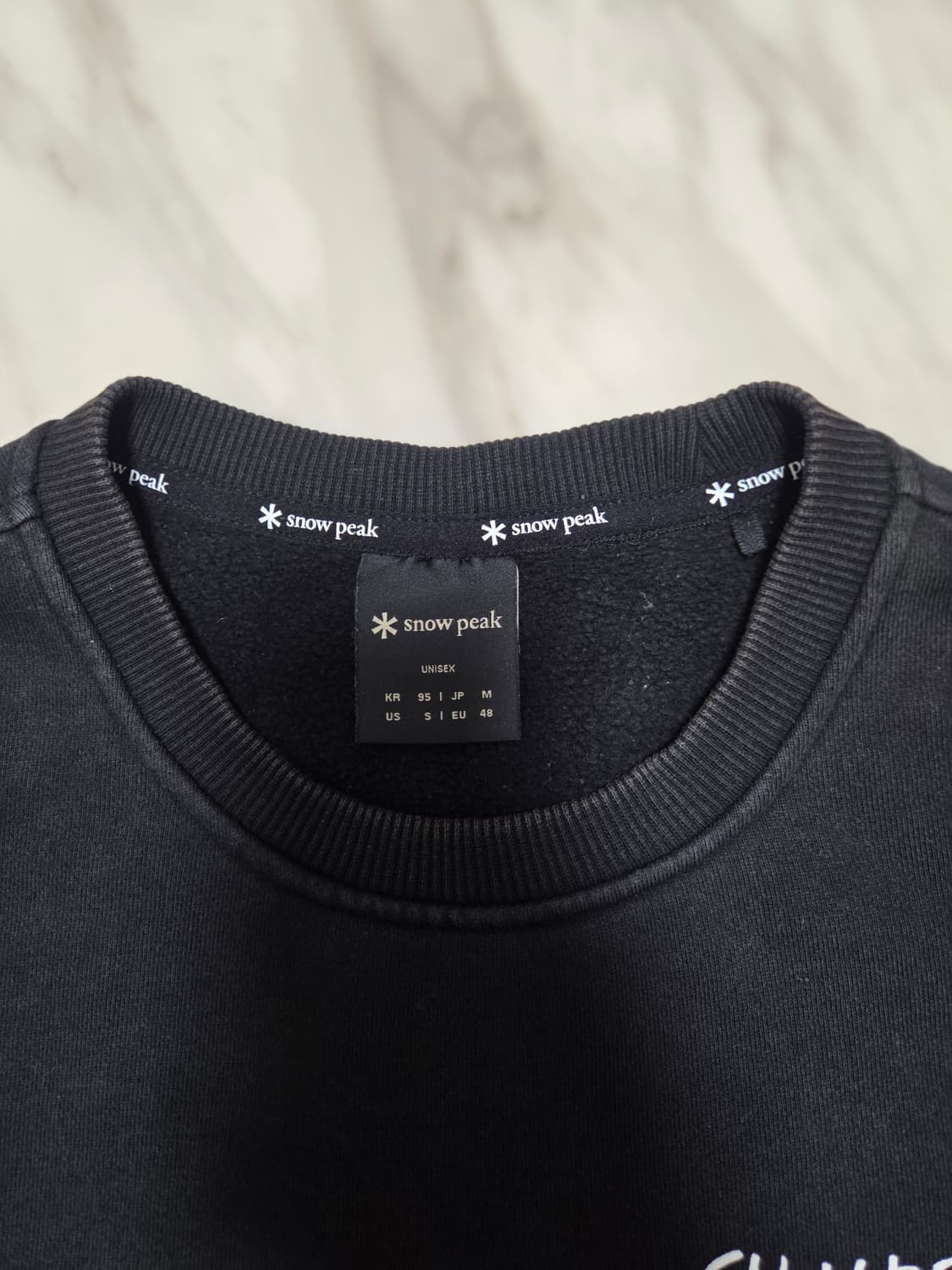 스노우피크 아스타리스크 공용 맨투맨 상품이미지3