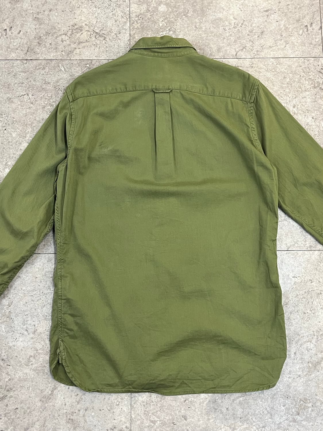 리바이스 포켓 셔츠 카키 M #csz3426 상품이미지7