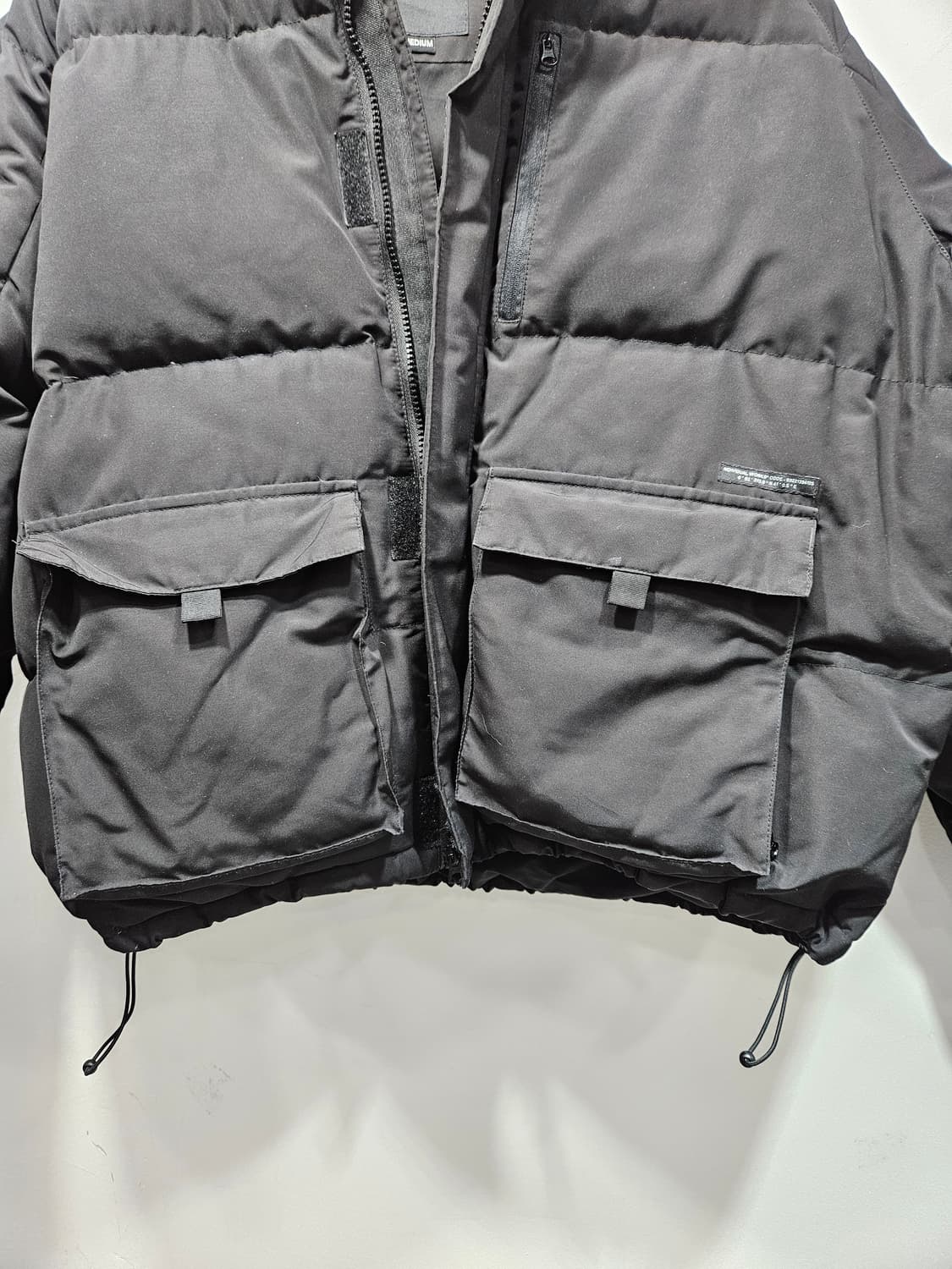 필루미네이트 블랙 푸퍼 오리털 패딩 점퍼  상품이미지6