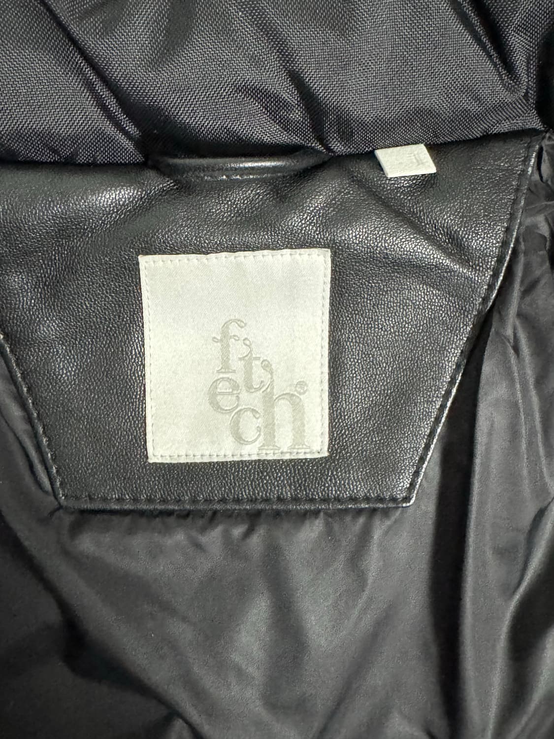 fetch 페치 레더 패딩 상품이미지6