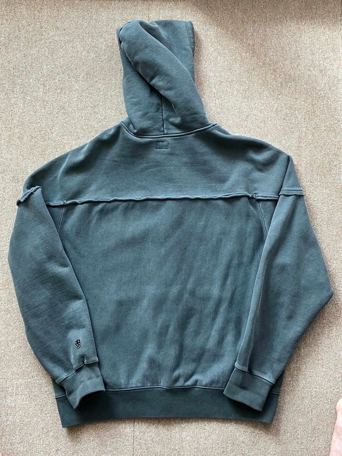 헤리티지플로스 피그먼트 후드집업 상품이미지2