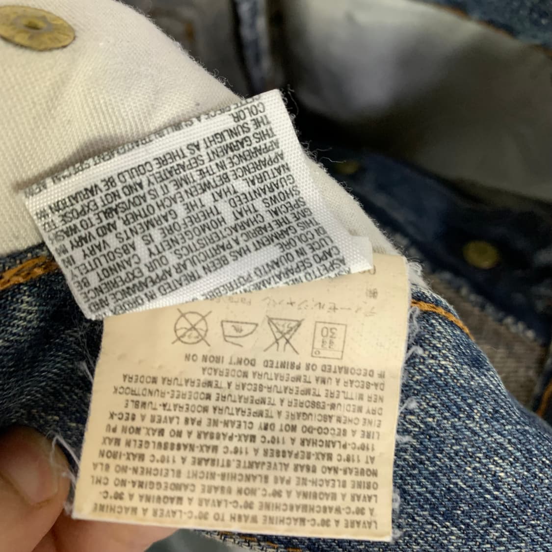 디젤 데님 청바지 워싱진 샌드 워싱 28인치 상품이미지7