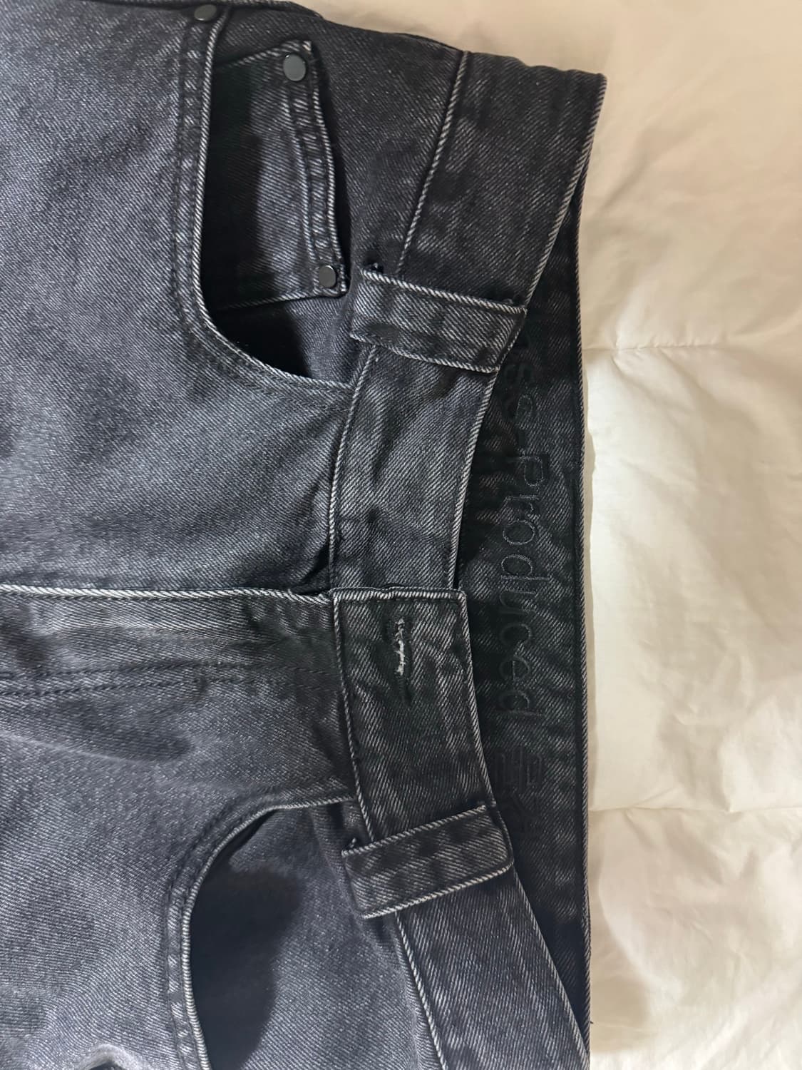 MPa DRIFT DENIM PANTS (BLACK) S 상품이미지4