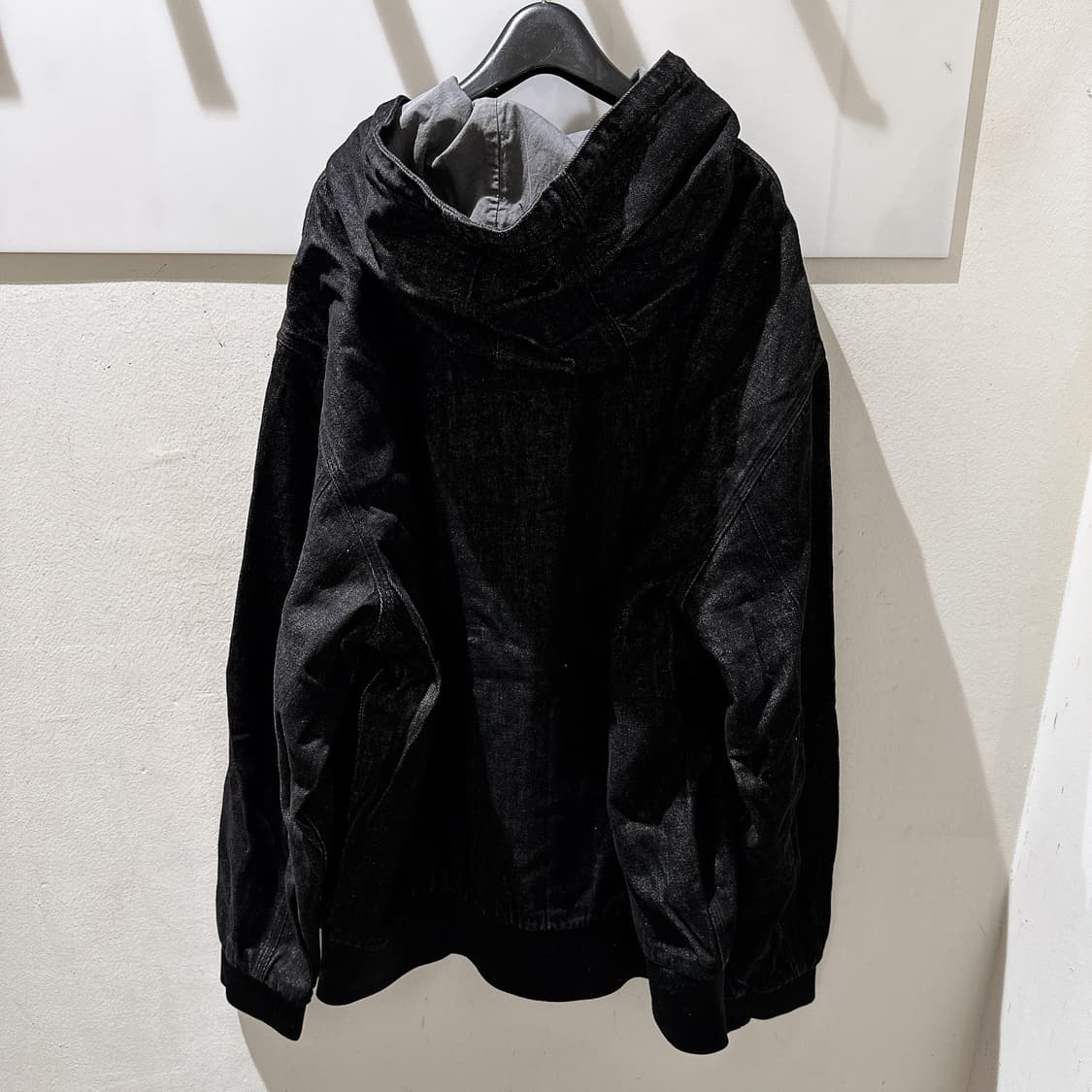 (정품/새상품) CARHARTT 칼하트 남성 블랙 데님 액티브 자켓 상품이미지4