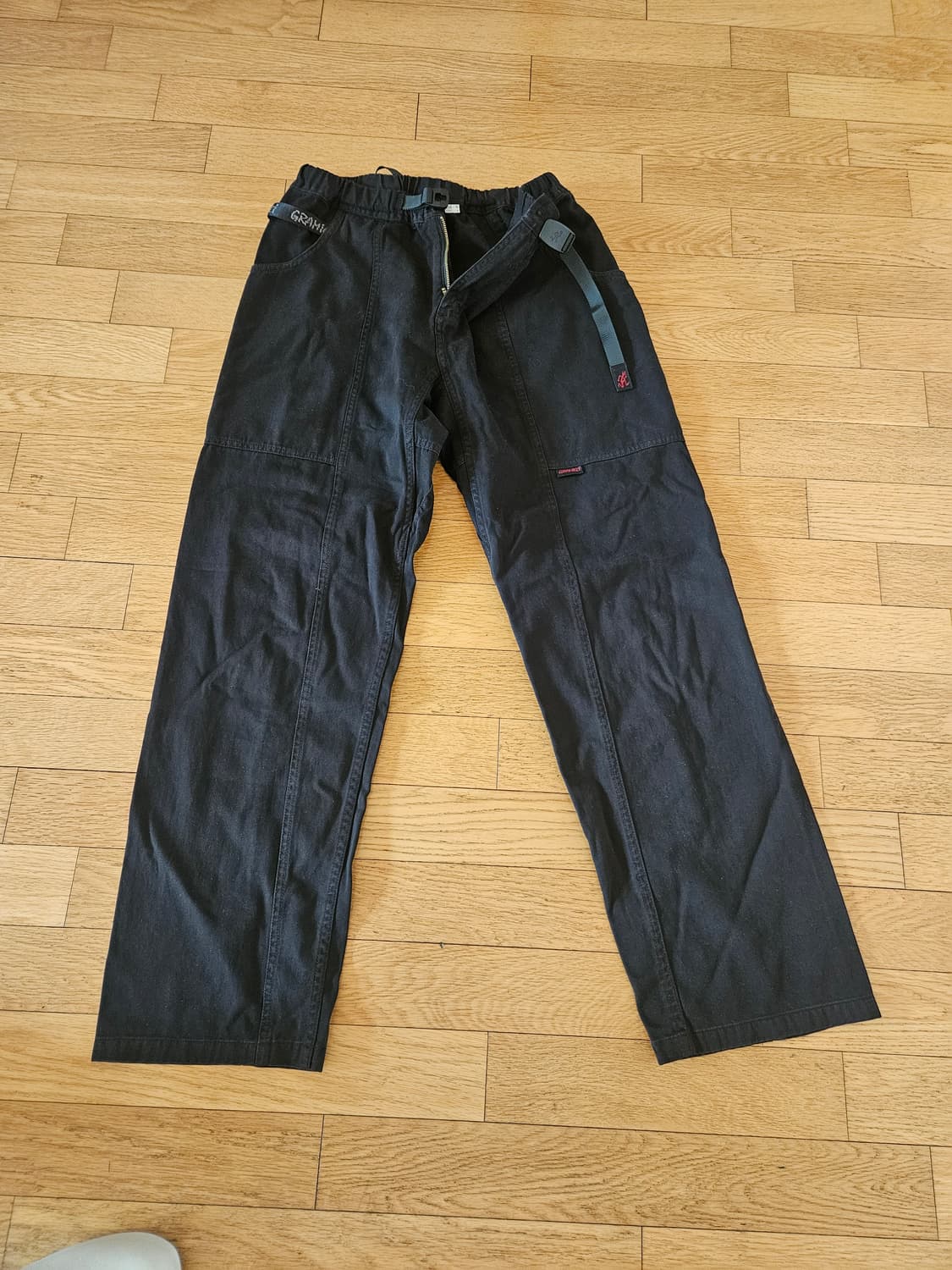 그라미치 블랙 asia m 가젯팬츠 아메카지 클라이밍 등산 일상 상품이미지2