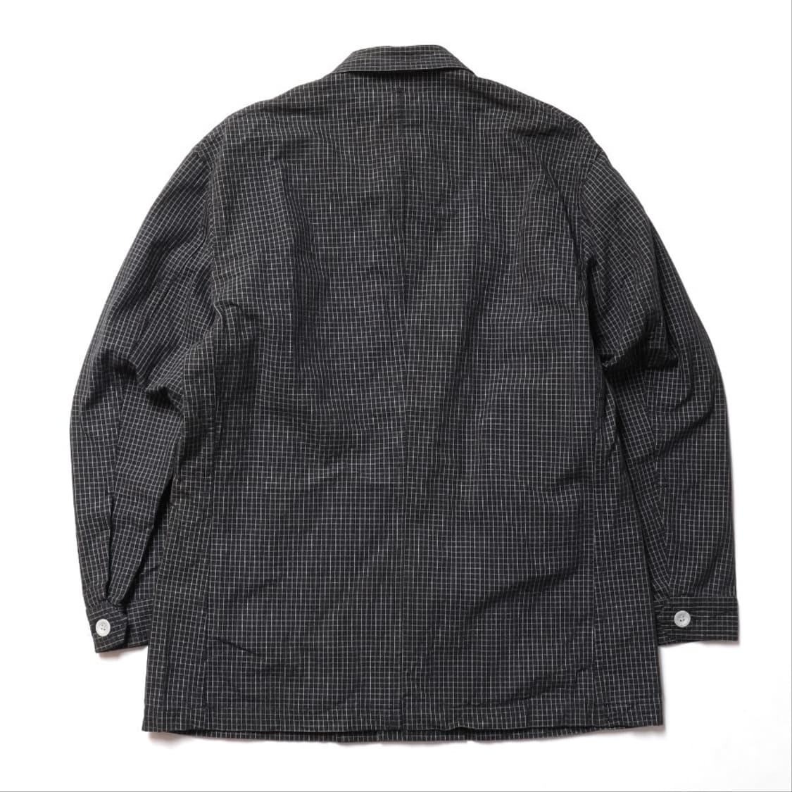 요지 야마모토 Y's For Living Check Pattern Shi 상품이미지4