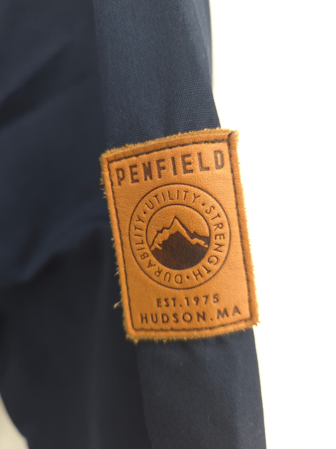 M 펜필드 레인자켓 네이비 후드 바람막이 자켓 상품이미지2