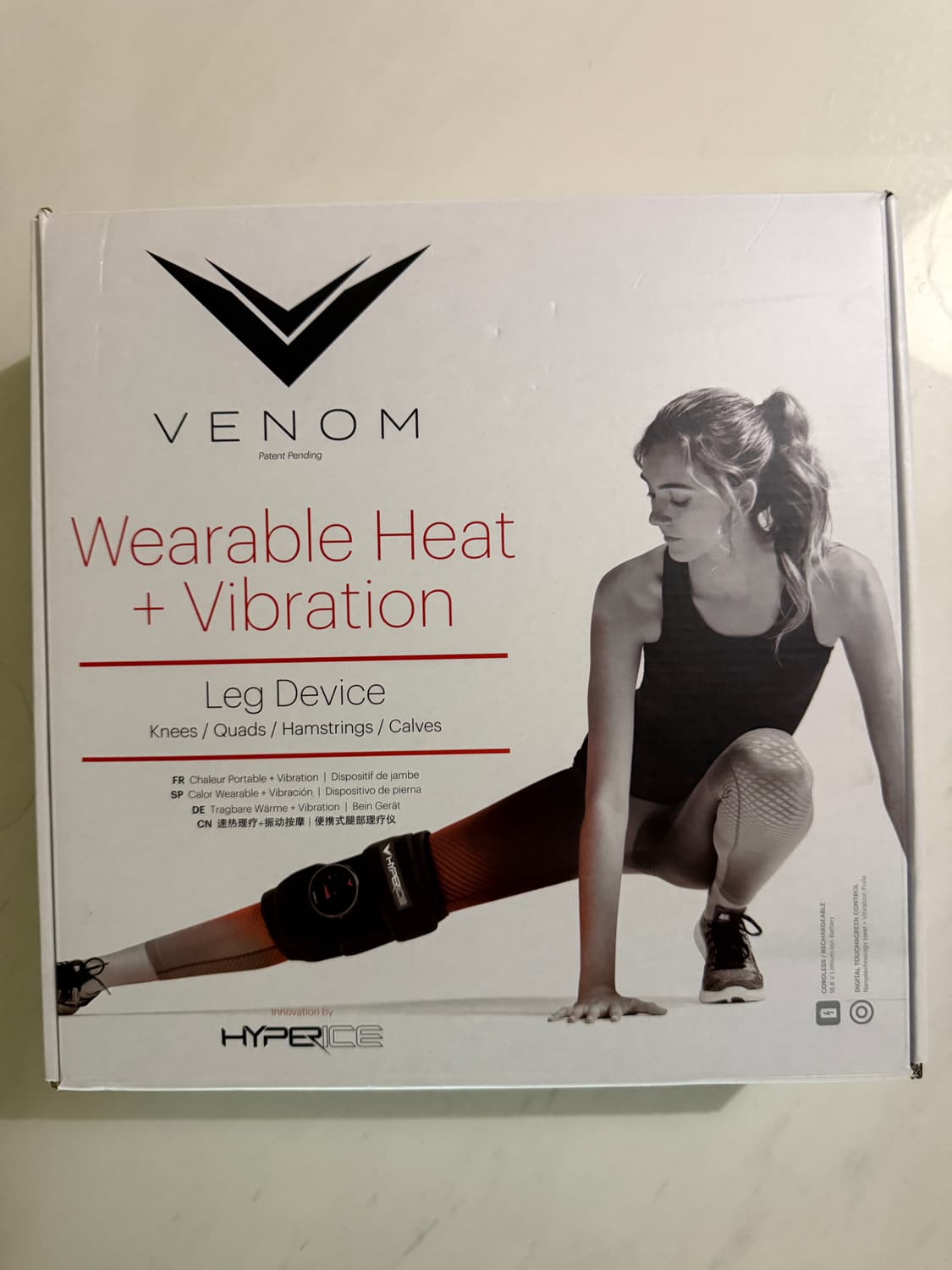 하이퍼아이스(Hyperice) 베놈 레그(Venom Leg) 진동 온열 상품이미지1