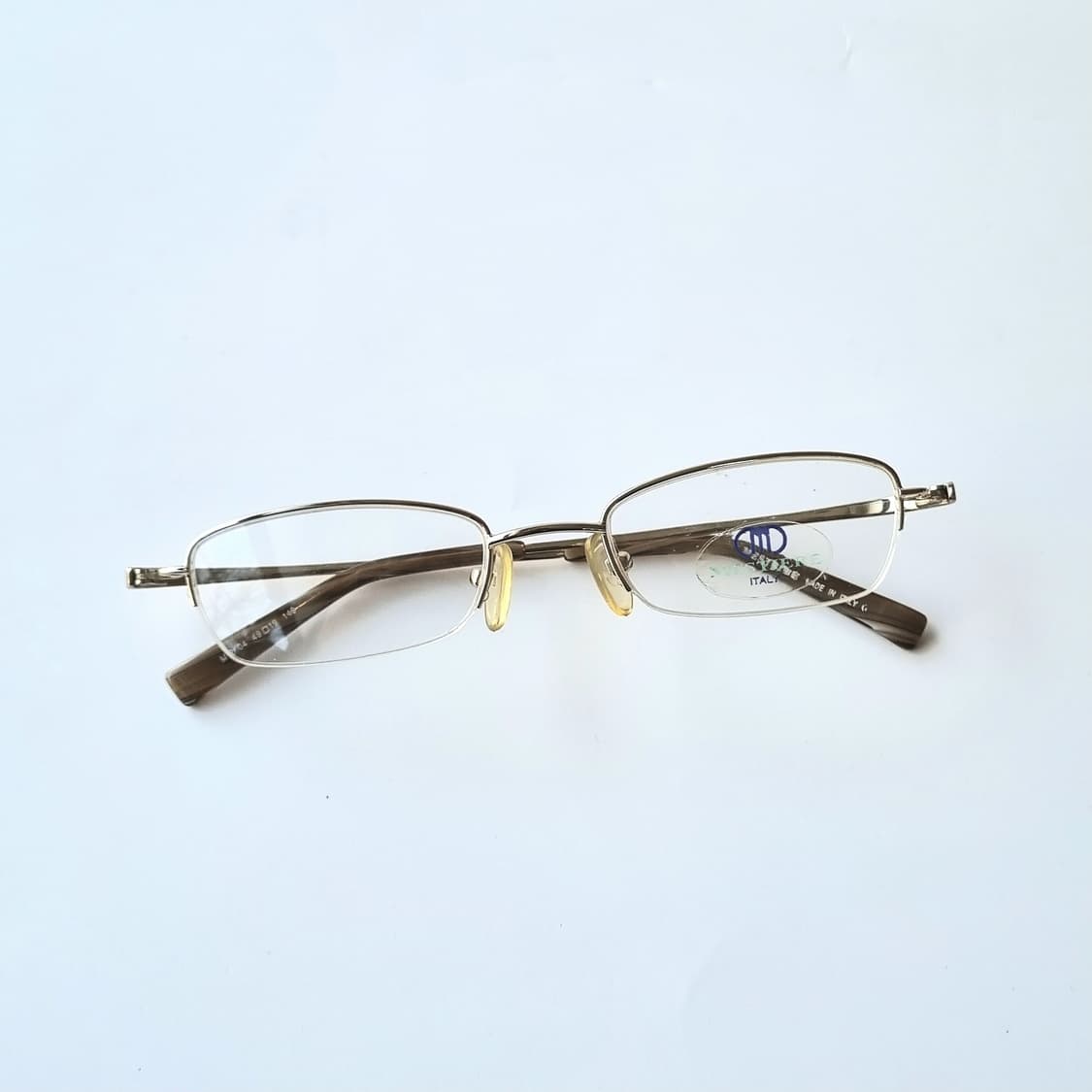 데드스탁 ITALY 빈티지 하프림 지그재그 안경테 712 상품이미지9