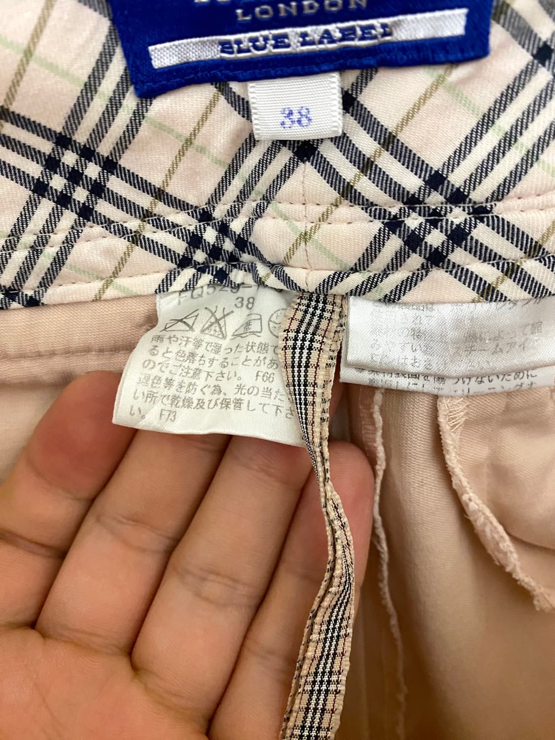 BURBERRY boots-cut pants 버버리 부츠컷 팬츠 상품이미지9