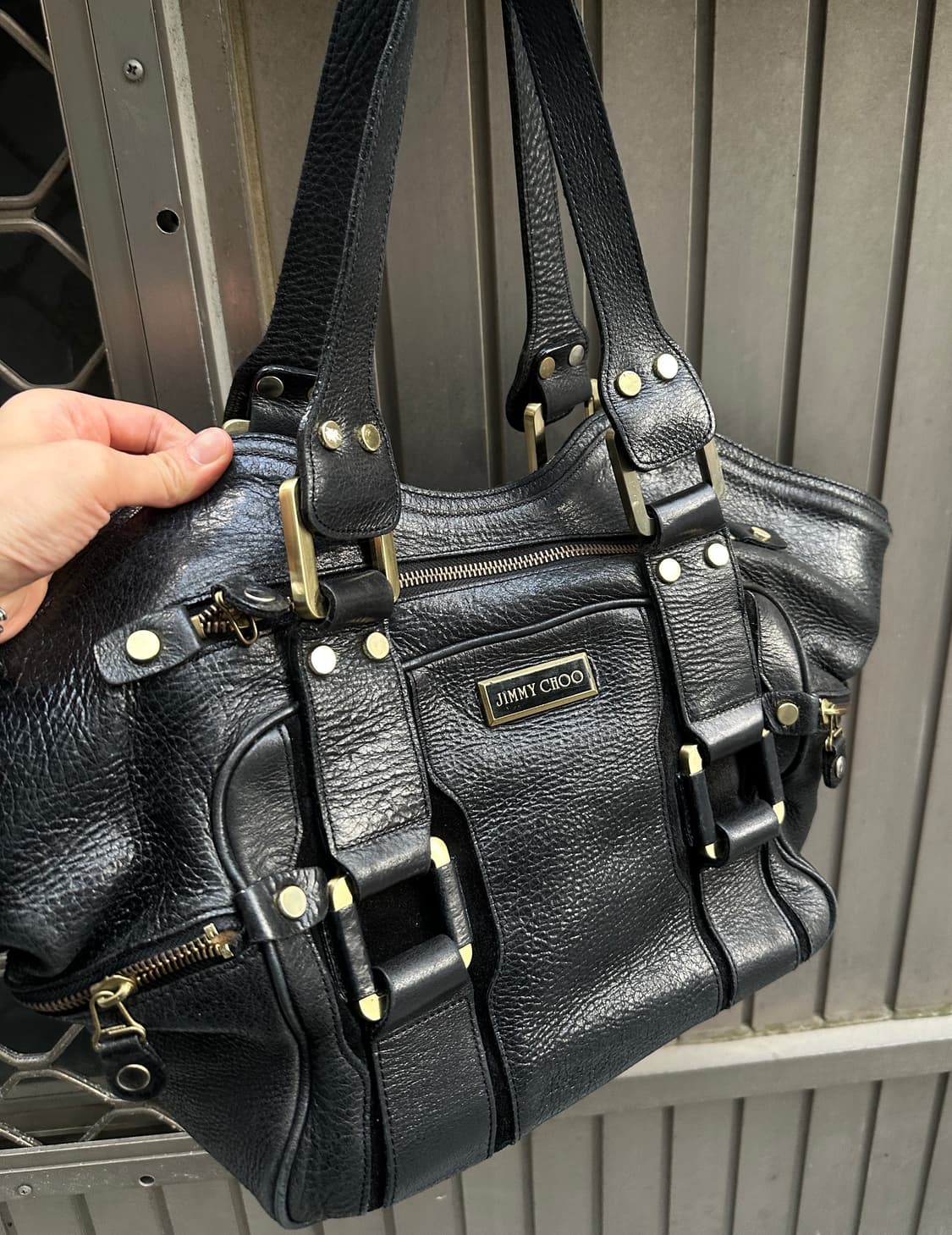 Jimmy Choo old vintage leather bag 상품이미지5