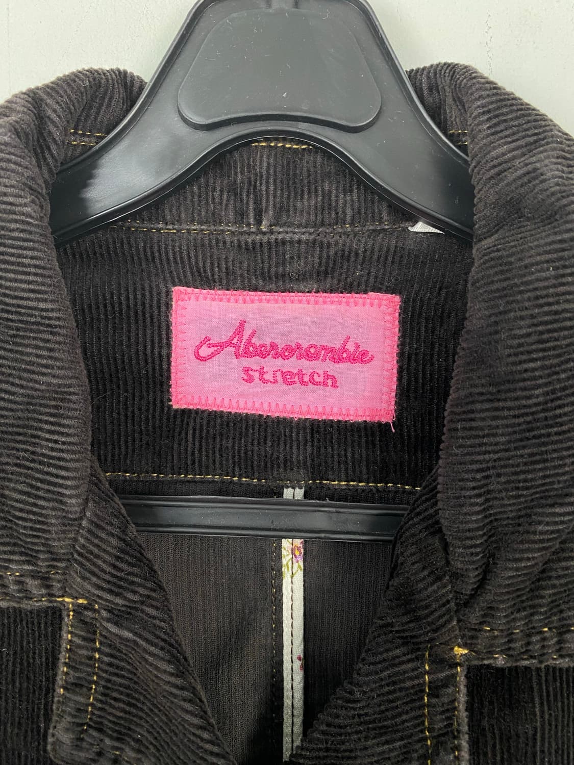 아베크롬비 블랙 코듀로이 포켓 자켓 S <593> 상품이미지7