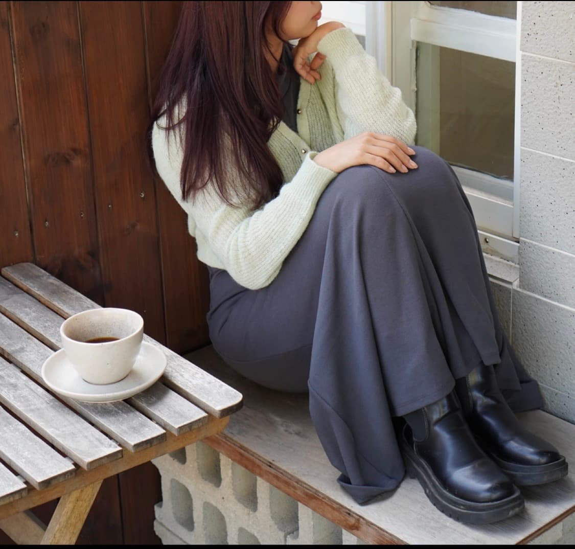 Mill&I 애플민트 가디건 상품이미지1