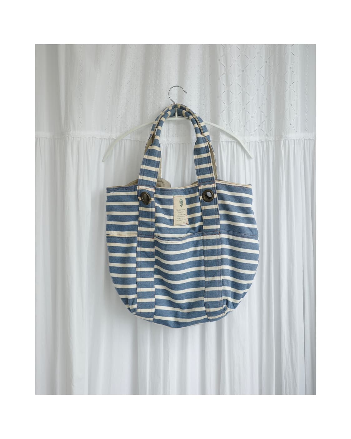 Stripe skyblue bag 상품이미지1