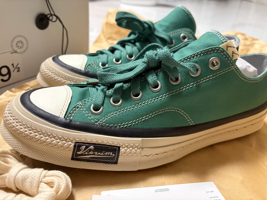 Visvim Skagway lo green 9.5 상품이미지1