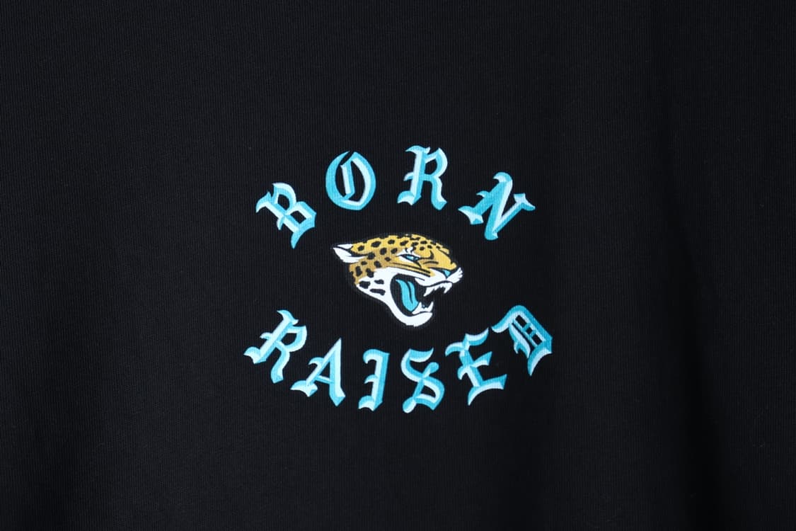 (L-XL) 본앤레이즈드 반팔 티셔츠 NFL 잭슨빌 재규어스-H33597 상품이미지5