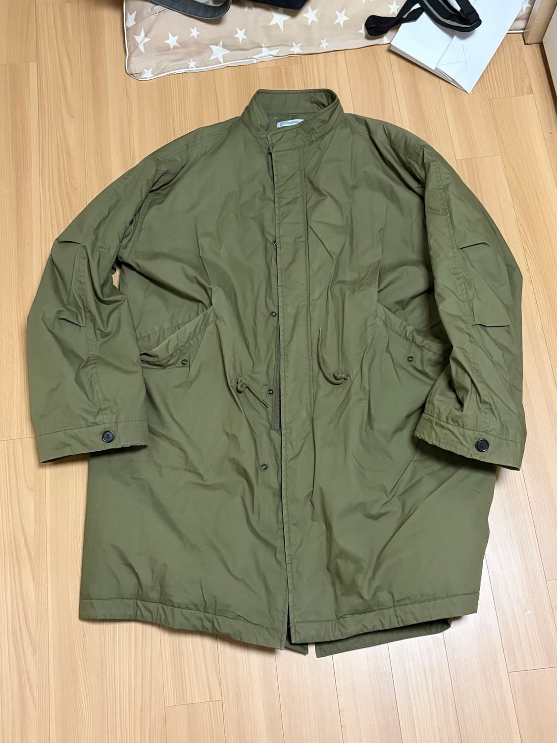 파르티멘토 3M 신슐레이트 피쉬테일 파카 야상 개파카 카키 L 100 상품이미지1