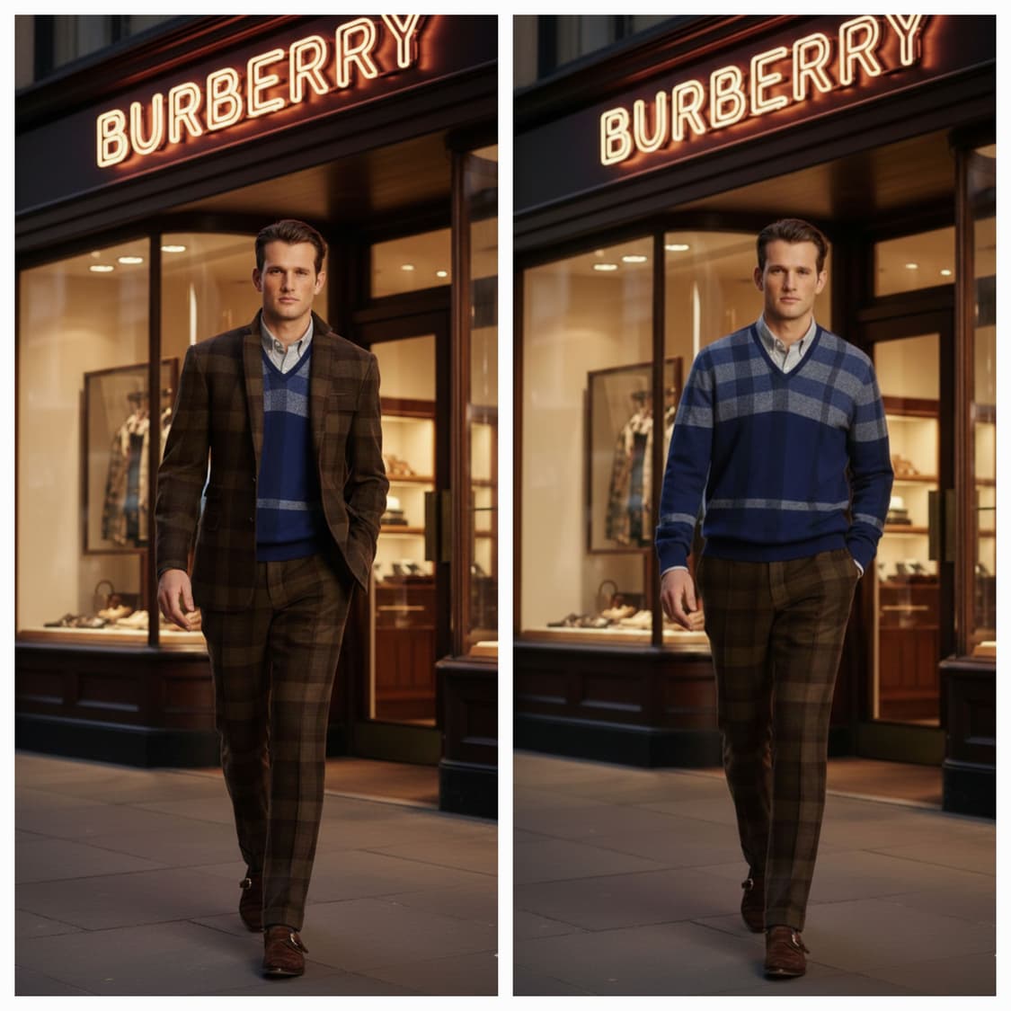 100.버버리 캐시미어 니트 상품이미지1