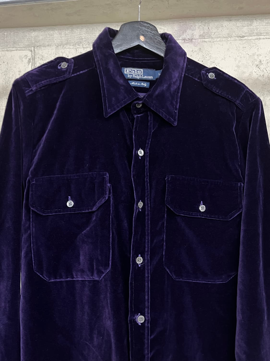 Polo Ralph Lauren Italy Purple Shirts 상품이미지2