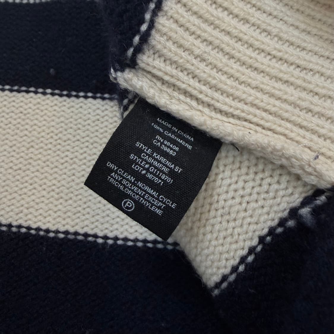 theory 띠어리 우먼스 오버핏 스트라이프 니트  상품이미지4