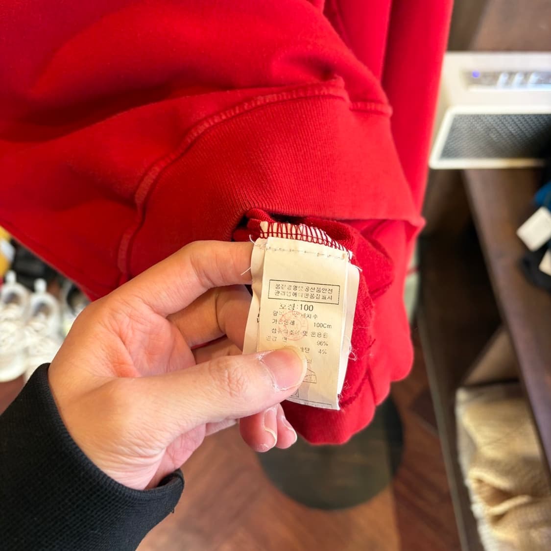 15773 - 스톤아일랜드 레드 와펜 맨투맨 상품이미지7