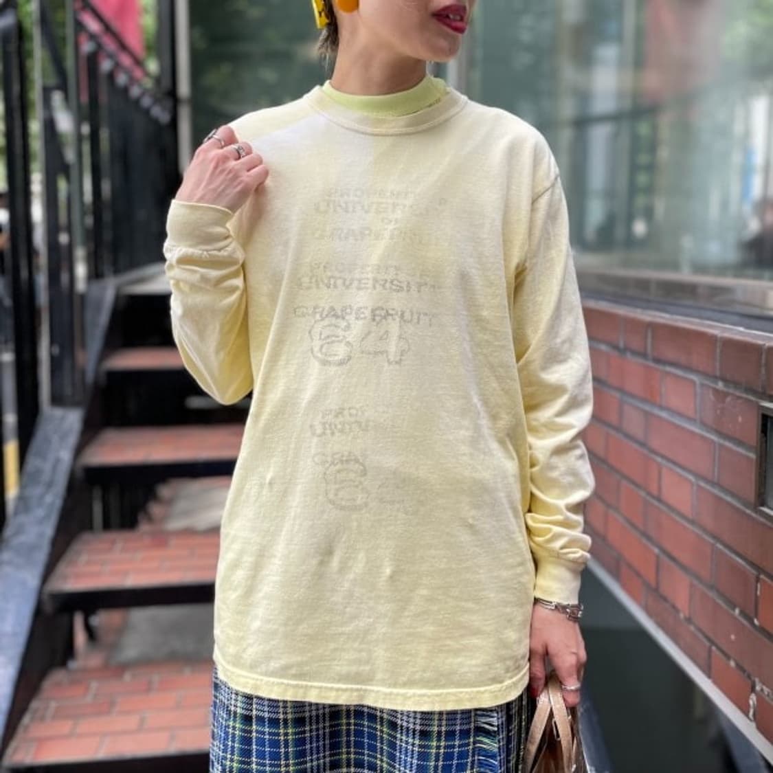 BOWWOW Univ Of Grapefruits L/S Tee 상품이미지4