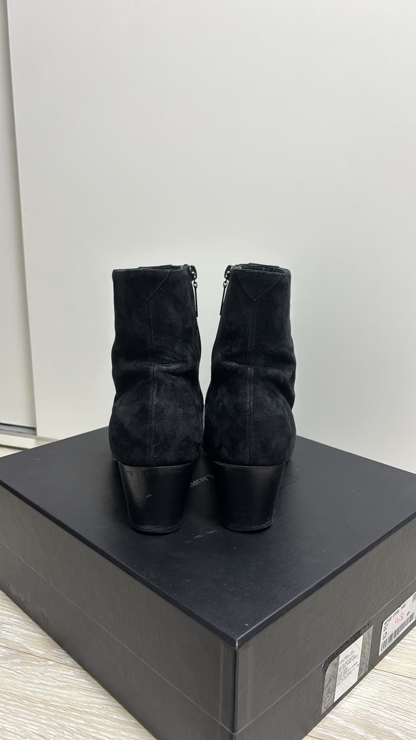 생로랑 바실리 22fw 스웨이드 앵클부츠 42.5사이즈 상품이미지3