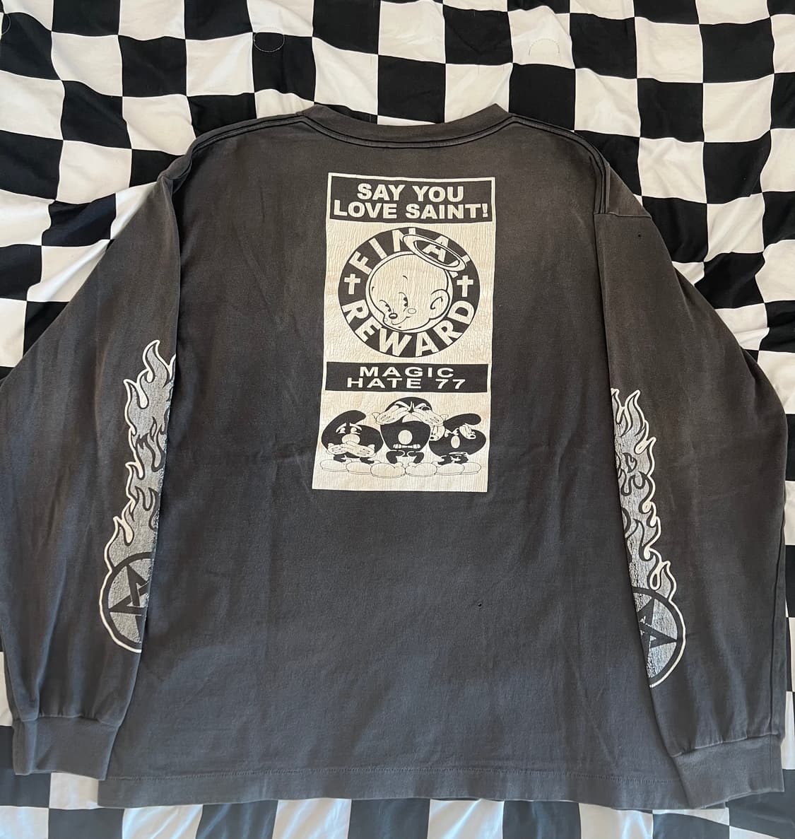 세인트미카엘 파이어베이비 롱슬리브 티셔츠XL 상품이미지2