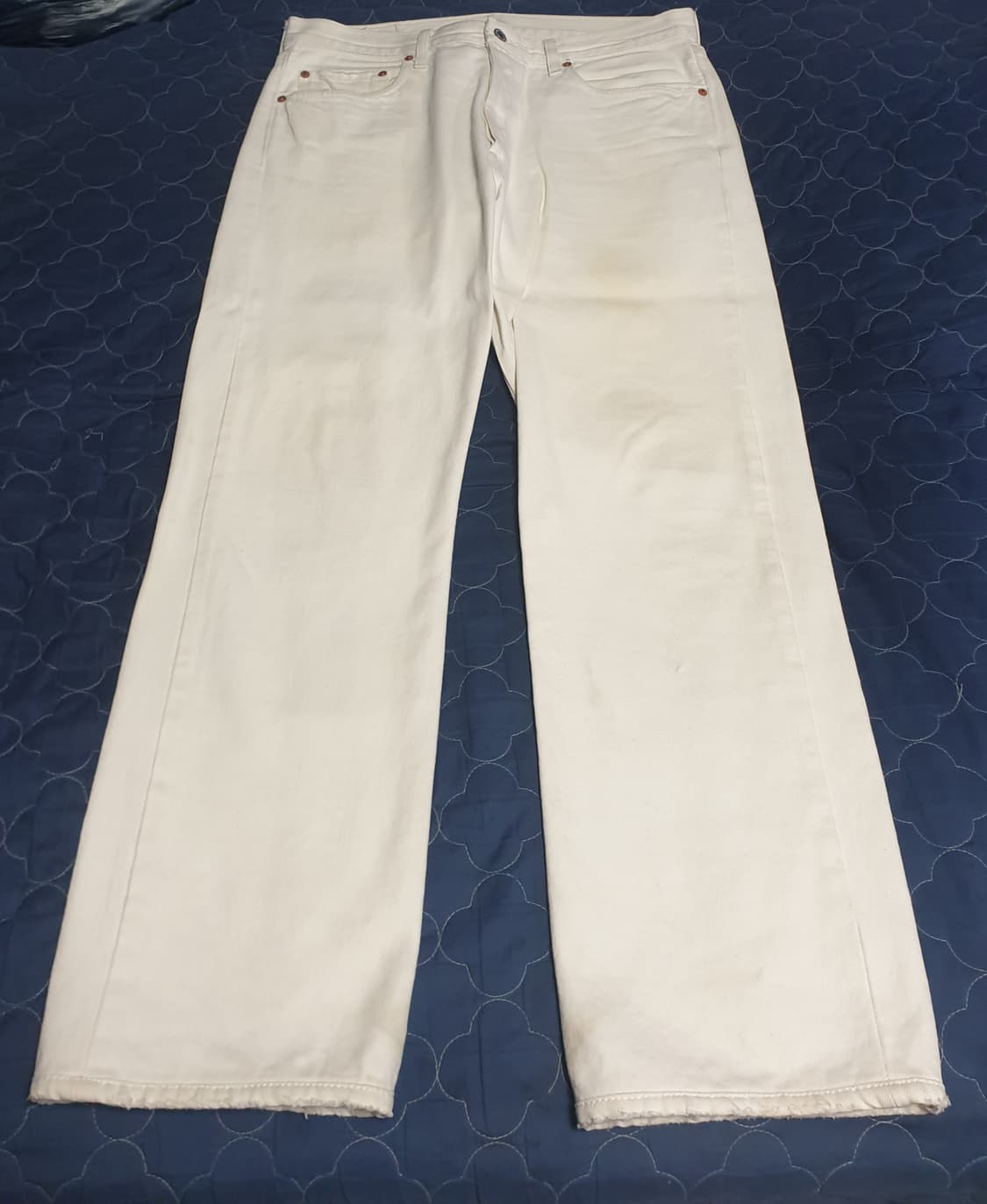 (희귀매물)리바이스 코리아 00s 501 클래식 크림진(34) K37 상품이미지1