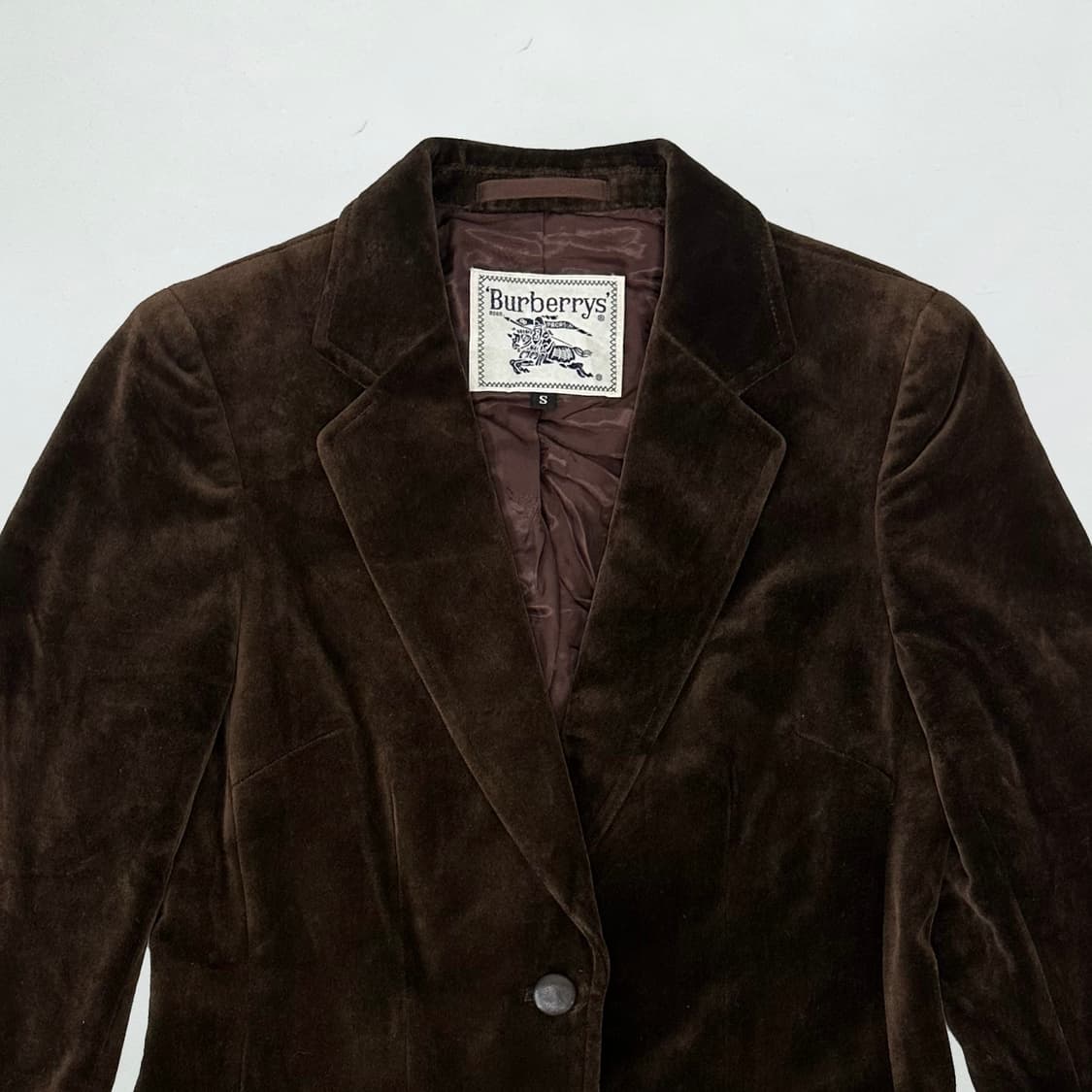 버버리 벨벳 자켓 상품이미지3