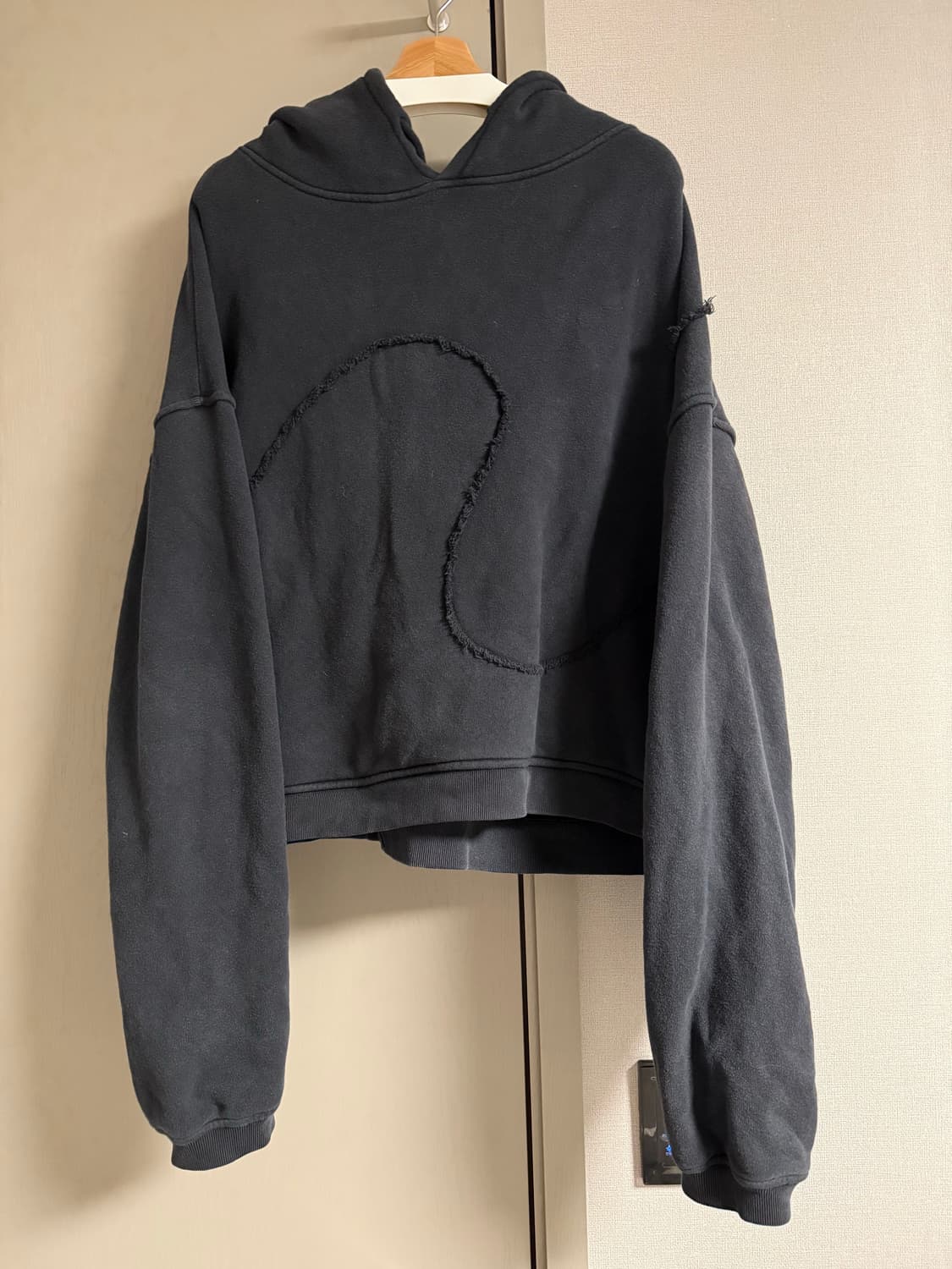 ERL 스월 후드 블랙 L  상품이미지1