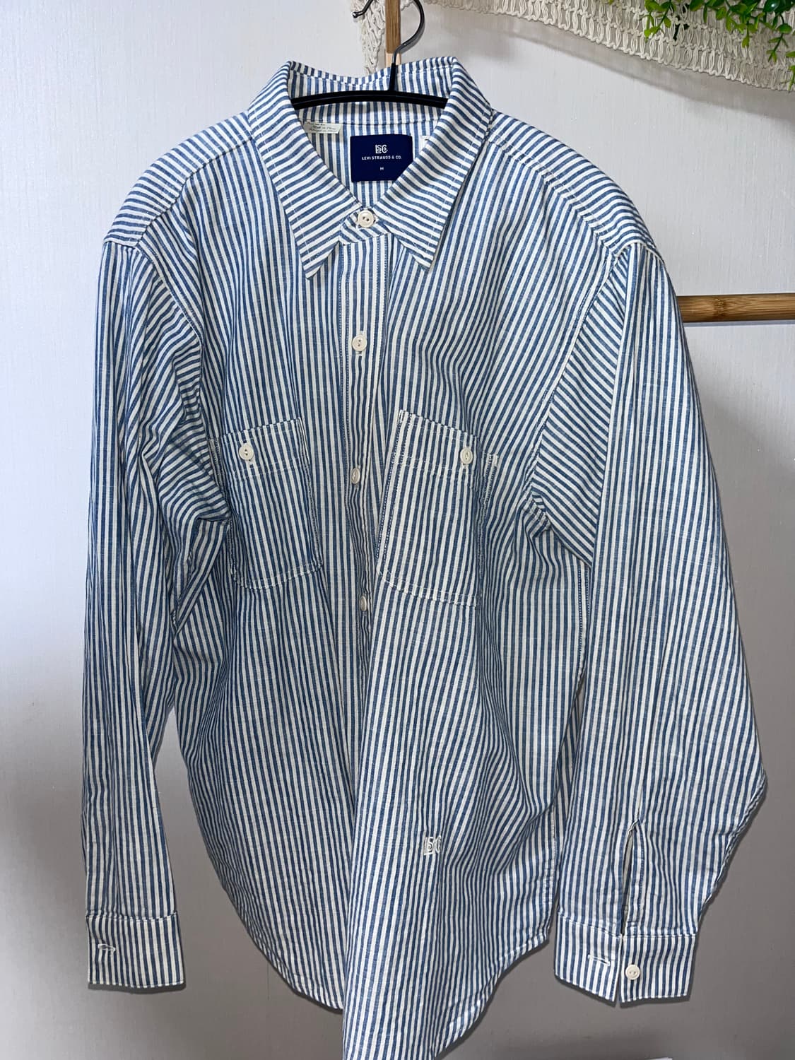 리바이스 블루탭 셔츠 상품이미지1