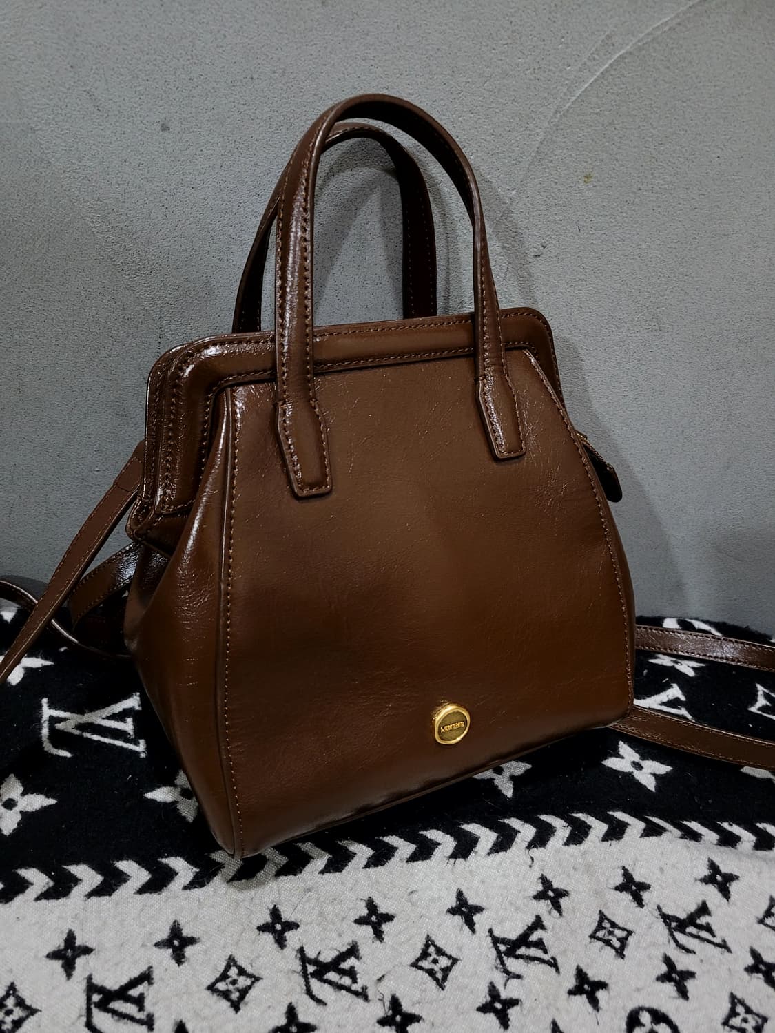 정품 르메메 삭 쁘띠 보 모카 크로스 & 백팩 상품이미지1