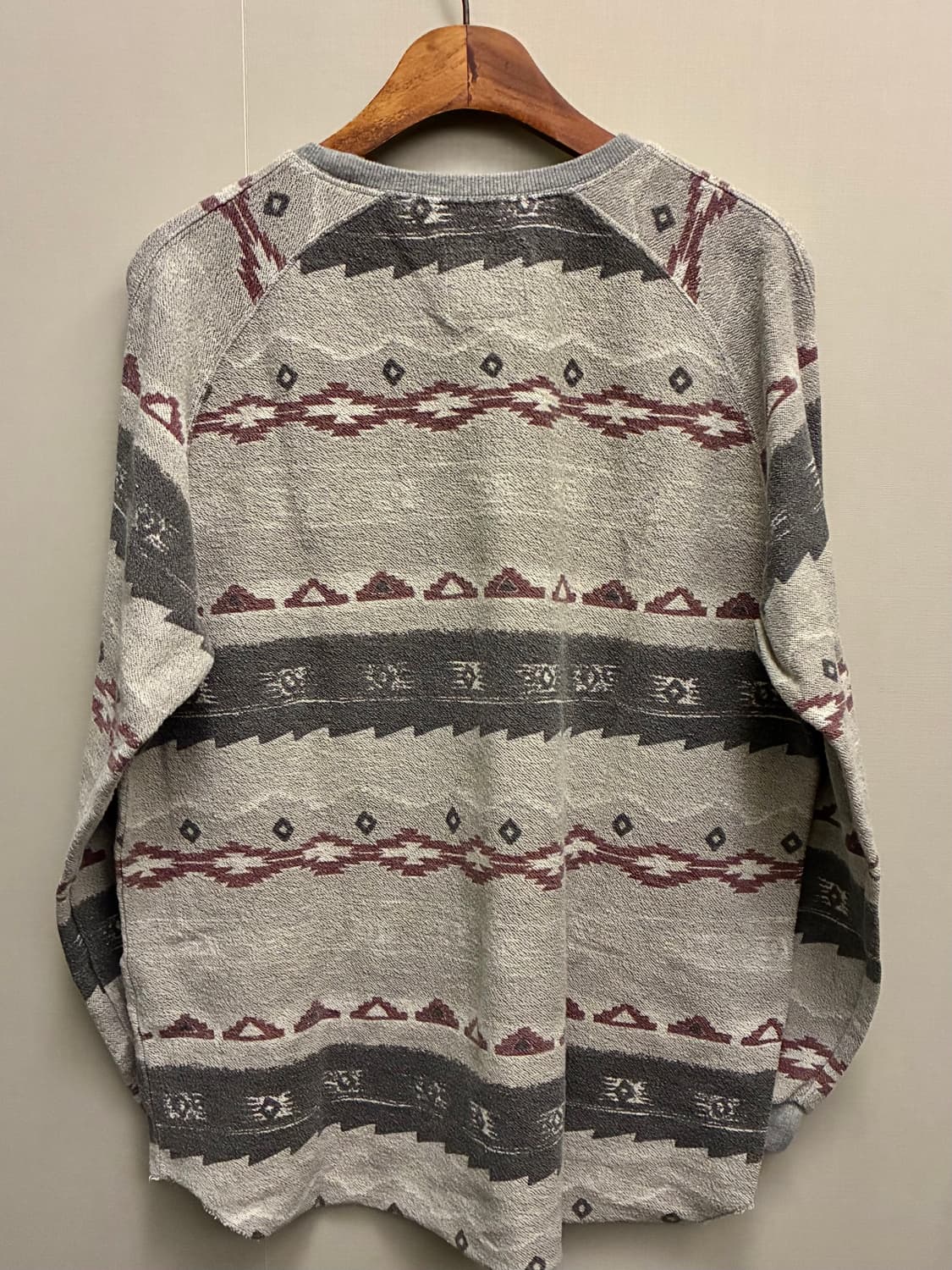 (L)그라미치 테일컷 나바호 아즈텍 롱슬리브 스웻셔츠 그레이 상품이미지7