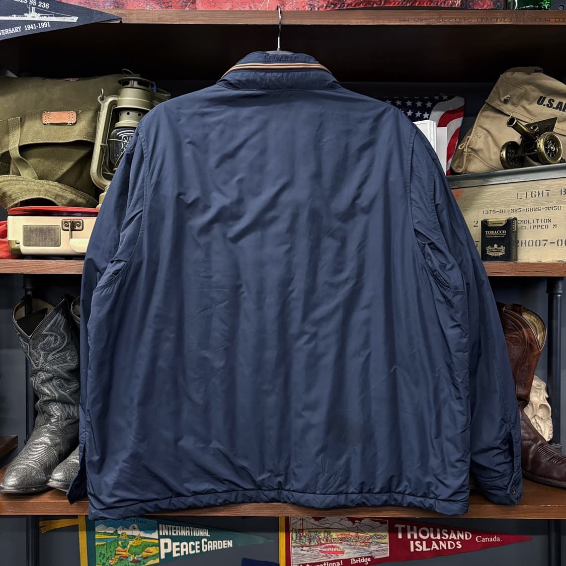 폴로 랄프로렌 신형라벨 페리자켓 코튼 라이닝 블루종 스윙탑 N73 상품이미지2