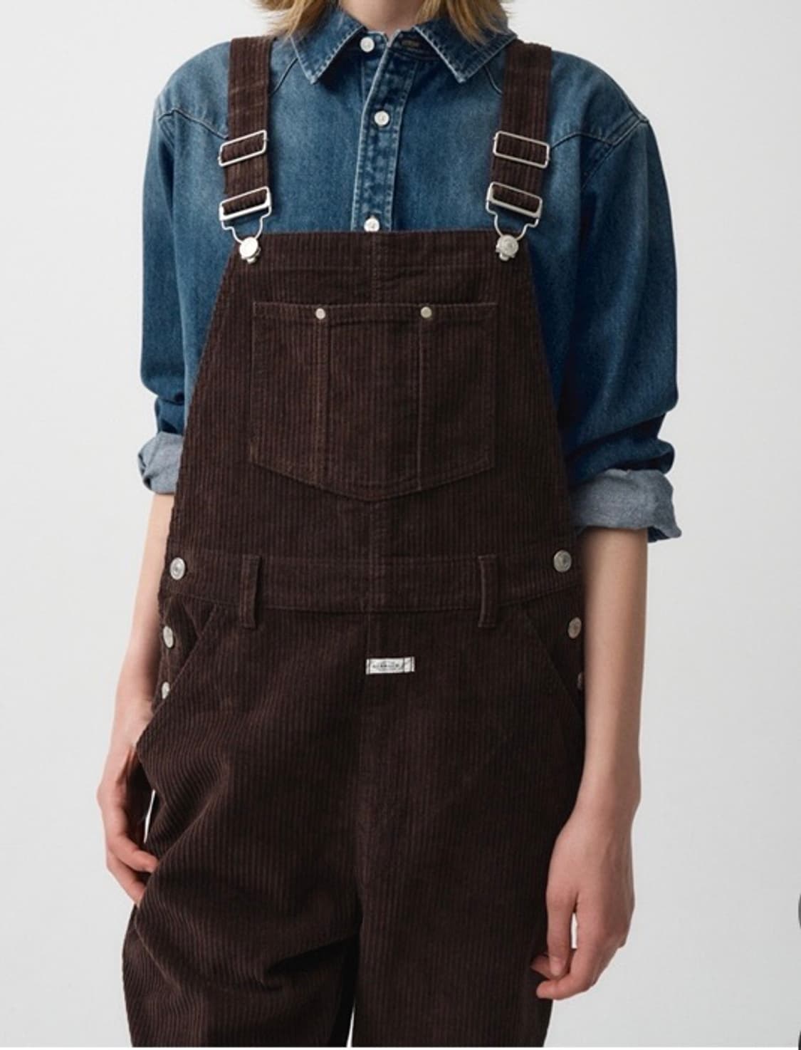 마리떼 코듀로이 오버롤팬츠 상품이미지4