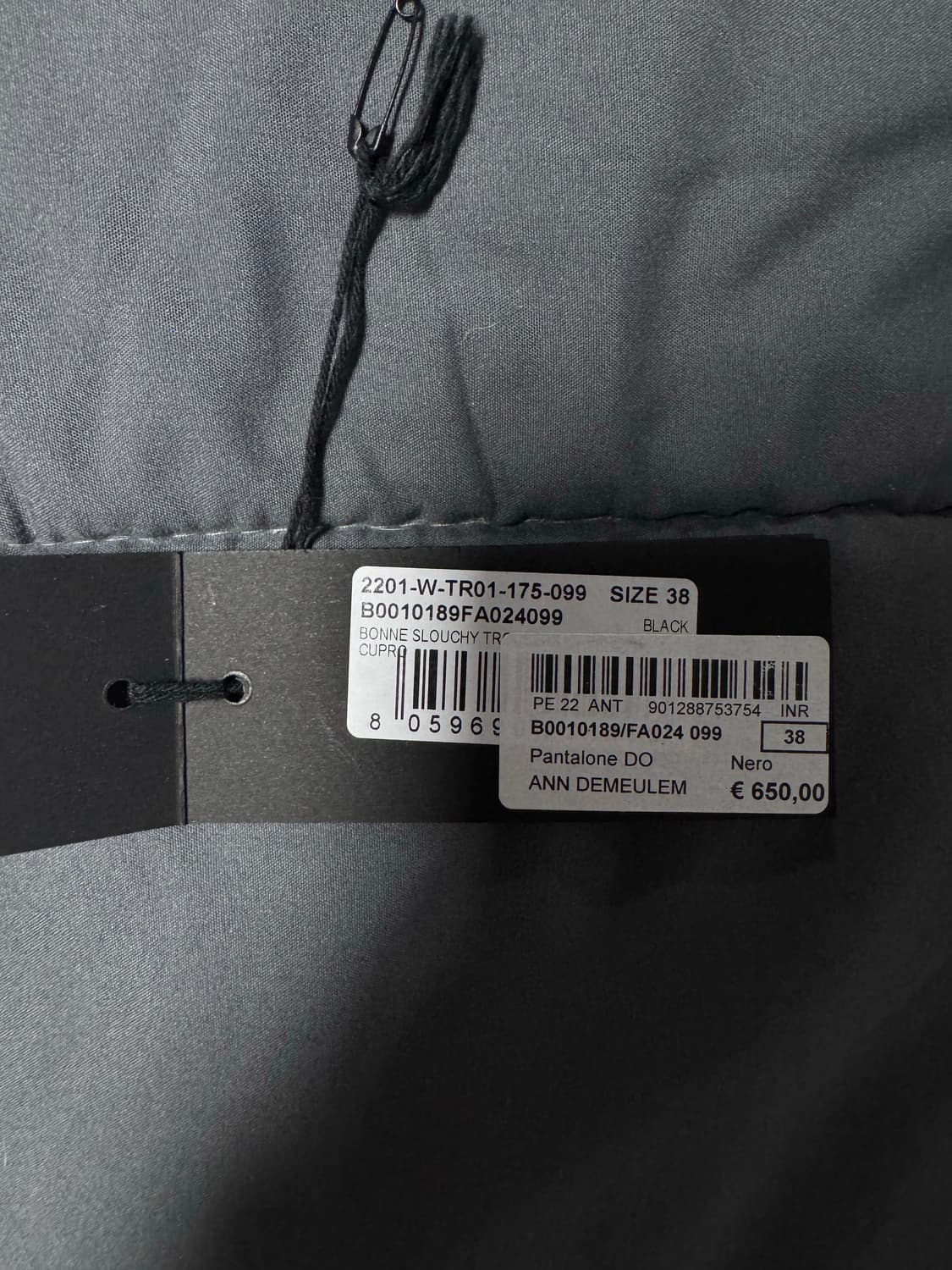 [38] Ann demeulemeester BONNE Trousers 상품이미지3