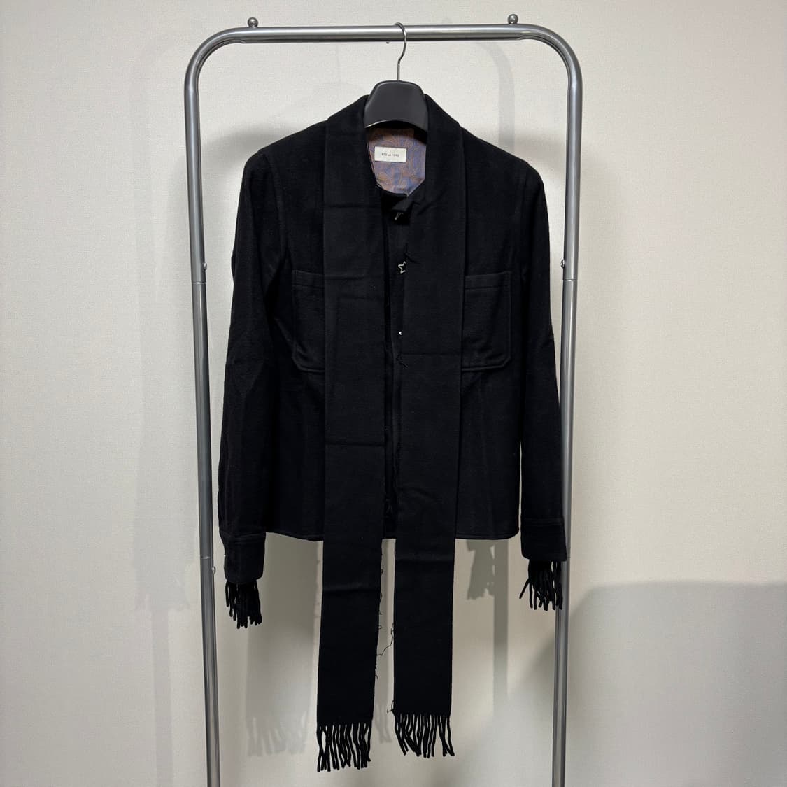 0) BED J.W. FORD 23AW 머플러 블루종 상품이미지1